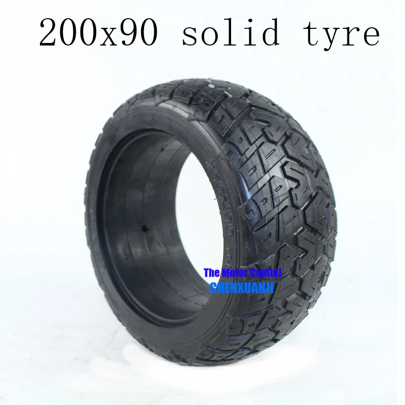 Good Reputation and Quality 200x90 Solid Tires Without Inne for Electric Scooter, Torsion Car 8 Inch Non Inflatable Tyre