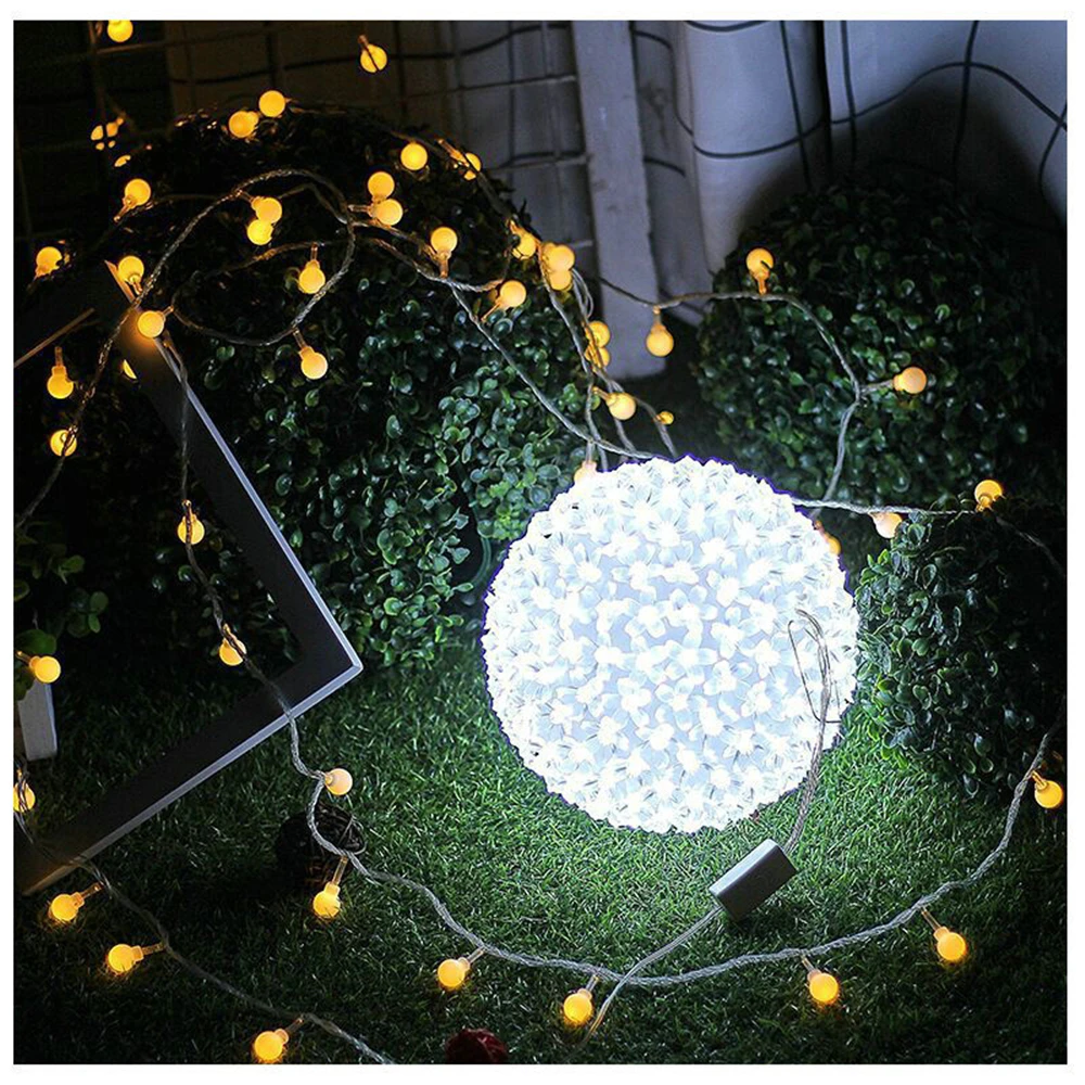 Imagem -03 - Led String Light para Decoração de Casa Flores de Cerejeira Lâmpada Decorativa Flor Grande Jardim de Fadas Casamento Festa de Natal 50 Leds 200 Leds 300leds