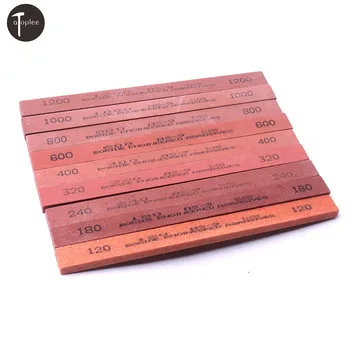 1 peça lixa 120/180/240/320/400/600/800/1000/1200 areia abrasiva afiador de corindo branco polimento óleo pedra jade moagem areia