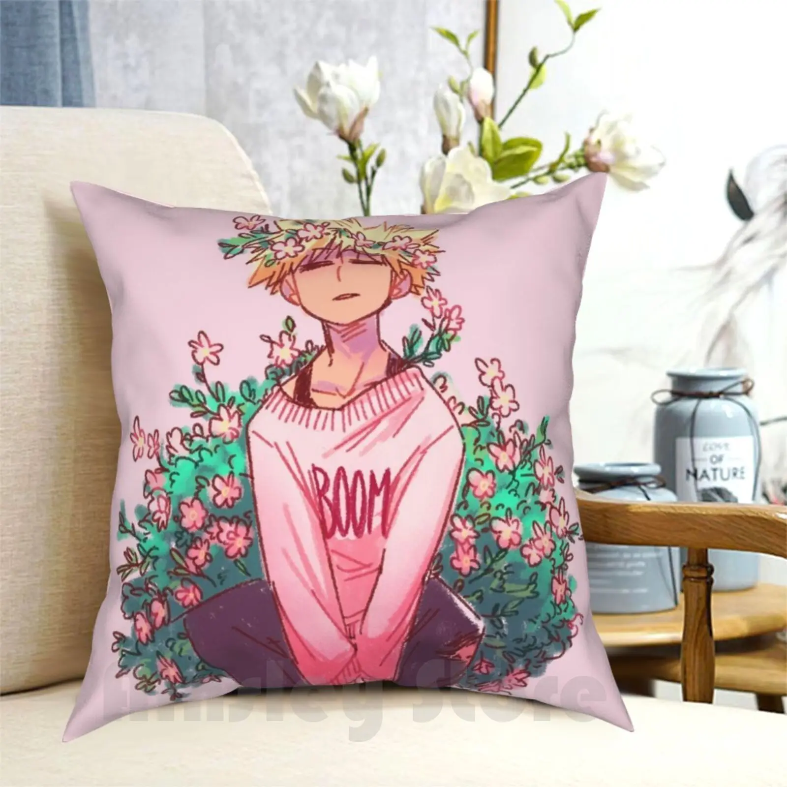 Bakugou In Pink Pil…