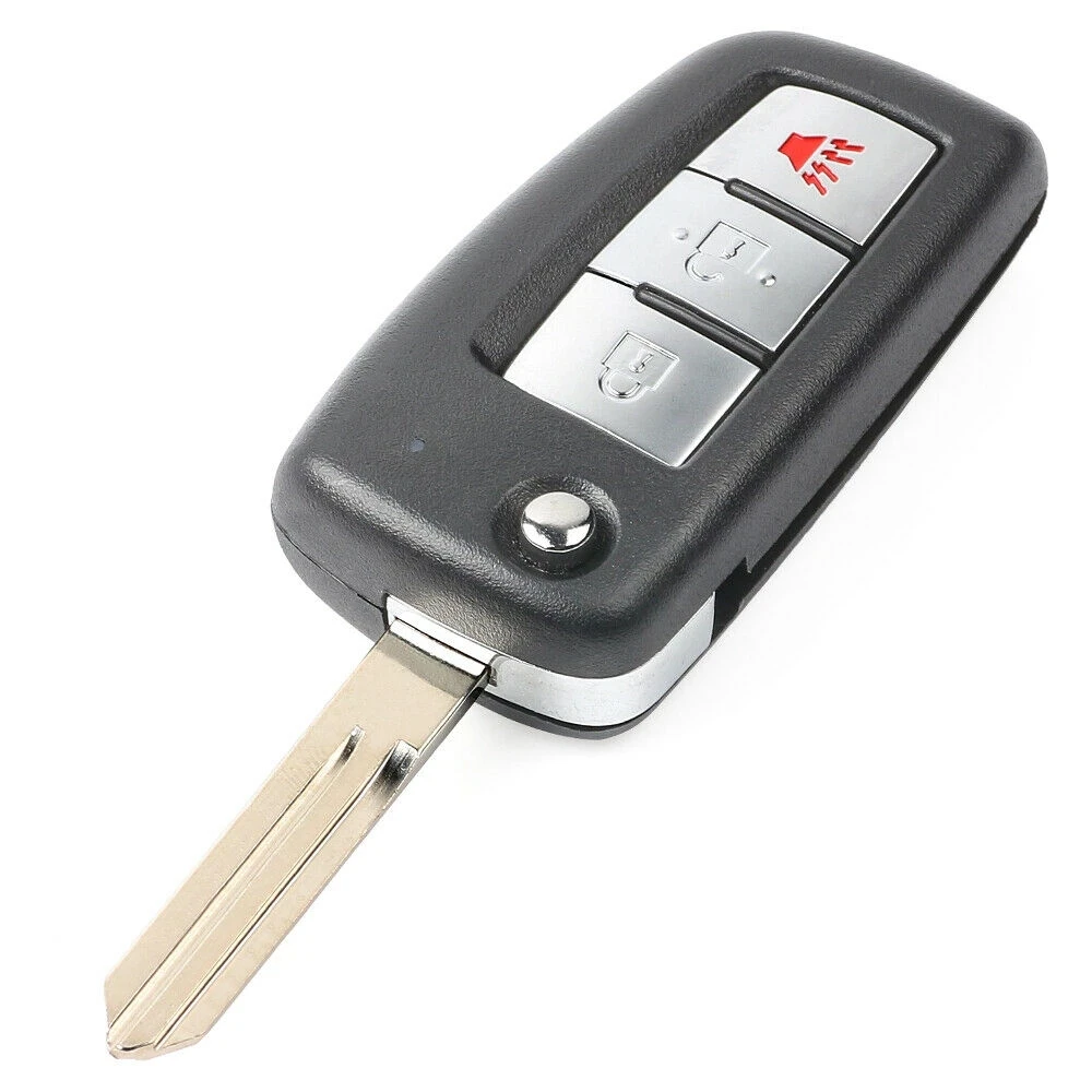 KEYECU 2/3 przyciski CWTWB1G767 433MHz 4A PCF7961M do Nissan Qashqai J11 Pulsar C13 Juke F15 X-Trail T32 Micra Flip Key Remote