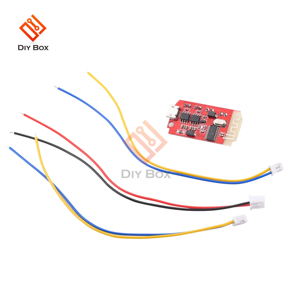 DC 3.7V 5V 3W Digital Audio Amplifier Board Dual Plate Bluetooth Speaker Modification Sound Music Module Micro USB