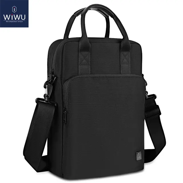 Torba na laptopa WIWU do MacBook Air 13.6 M4 2026, wodoodporna torba na ramię do MacBook Pro 13, Air 13, futerał do przenoszenia do iPad Pro 13, Air 13