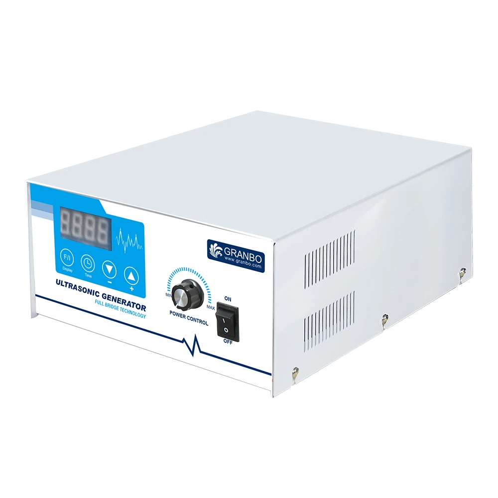 Granbo Ultrasonic Generator 40KHz Power Adjustable 600W/1500/3000W Converts Electrical Pulses Transducer Power Supply