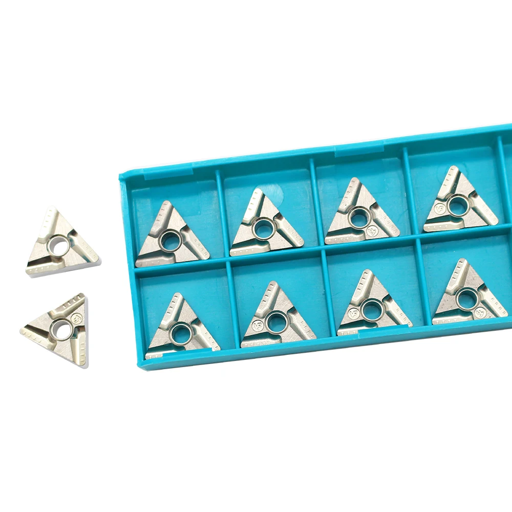 10pcs tnmg160408 r vf 외부 선삭 공구 초경 삽입 선반 커터 공구 강철 ct3000 용 세라믹 선삭 인서트