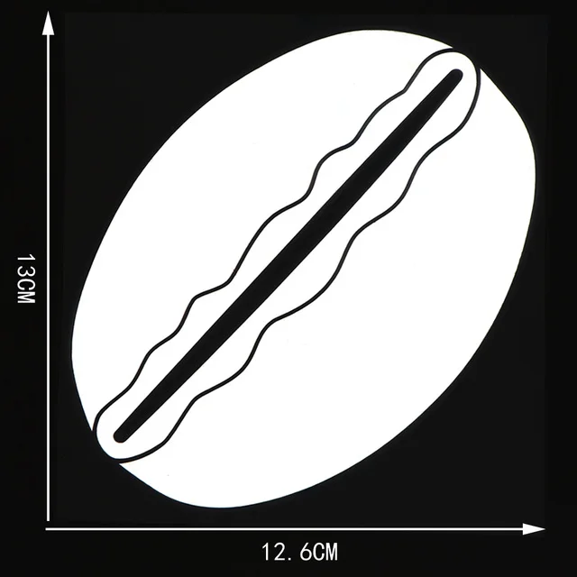 12.6×13CM Interesting Food Vinyl Decals Car Stickers Body Car Styling Window Accessories