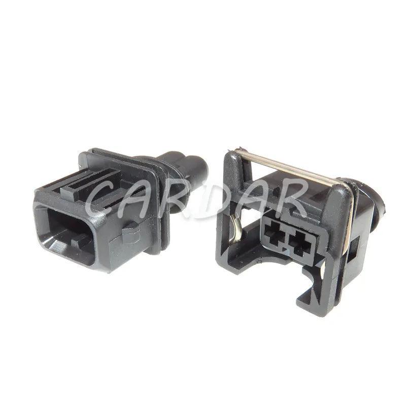 1 Set 2 Pin 3.5mm 827551-3 / 828657-3 106462-1 EV1 Style Car Fuel Injector Type Automotive Connector AC Assembly For VW Audi