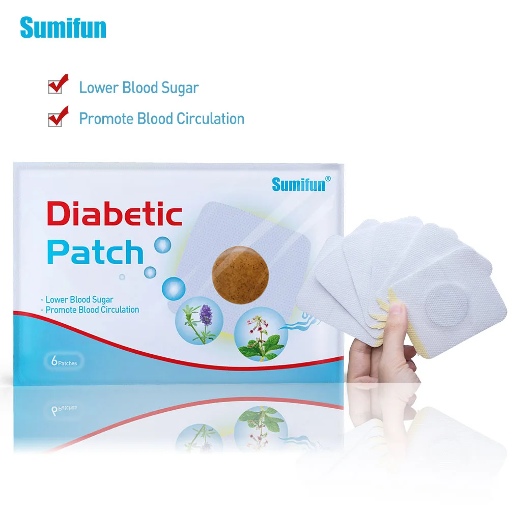 90pcs=15bags Slimming Patch Stabilizes Blood Sugar Diabetes Patch Burning Fat Sticker Reduce High Blood Sugar Weight Loss Patch