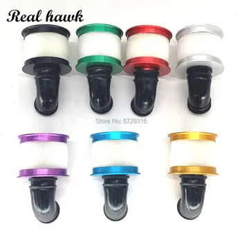 1 pz 1/10 RC Modello Nitro Auto pezzi di ricambio Filtro Aria In Alluminio HSP 02028 Per 94122 94166 94177 94188