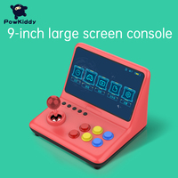 POWKIDDY A12 9 Inch Joystick Arcade A7 Architecture Quad-Core CPU Simulator Video Game Console New Game Children's Gift