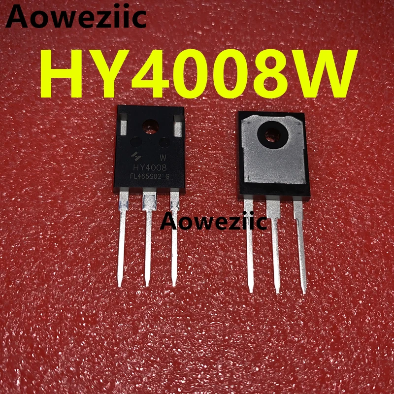 Aoweziic 10PCS 100% New Original HY4008W HY4008 80V 200A TO-247 MOSFET Inverter Ultra 80V 200A