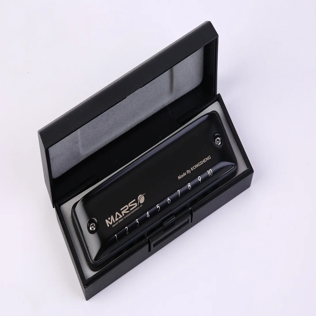 KONGSHENG M2Mars  Diatonic Harmonica Black