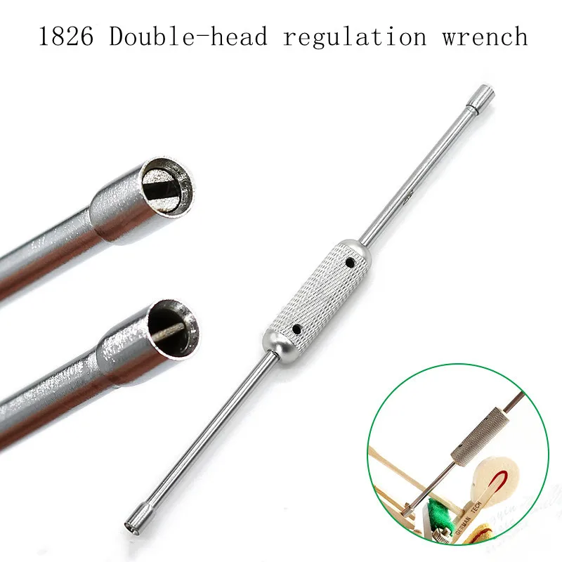 

Piano Tuning Maintenance Tool 1826 Double-head regulation wrench piano GP batting machine adjustment screw