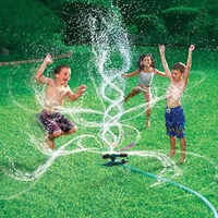 Garden Sprinklers Automatic Watering Grass Lawn 360 Degree Rotating Water Sprinkler 3 Arms Nozzles Garden Irrigation Tools