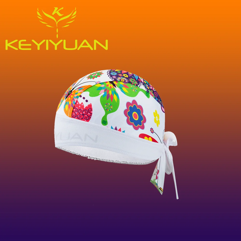 KEYIYUAN nowy MTB czapka kolarska mężczyźni czapka rowerowa cykl Bandana wysokiej jakości tkanina szybki ręcznik do suszenia Ciclismo Gorras Para