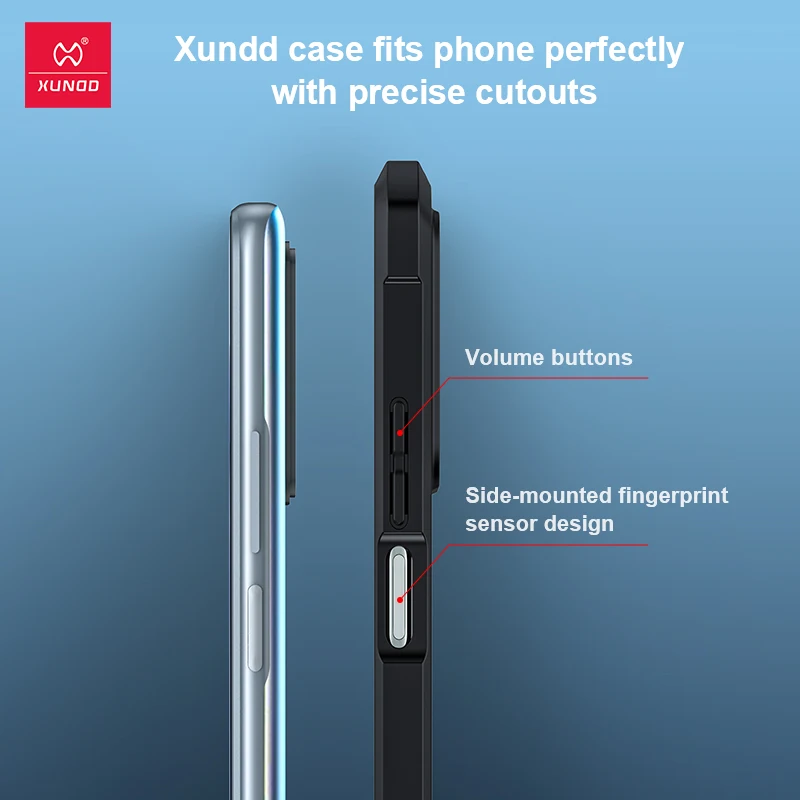 Xundd-Shockproof Clear Bumper Case, Airbag Phone Cover for Xiaomi 11T, Mi 11T, Mi 9T, 10T, 11T Pro