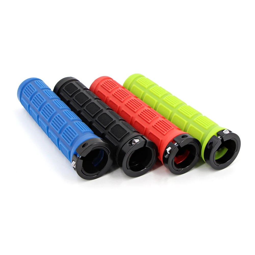 ينتهي البار قبضة المقاود MTB المضادة للانزلاق مريحة الكرتون مادة PP تصميم مريح قبضة الدراجة دراجة الملحقات #2