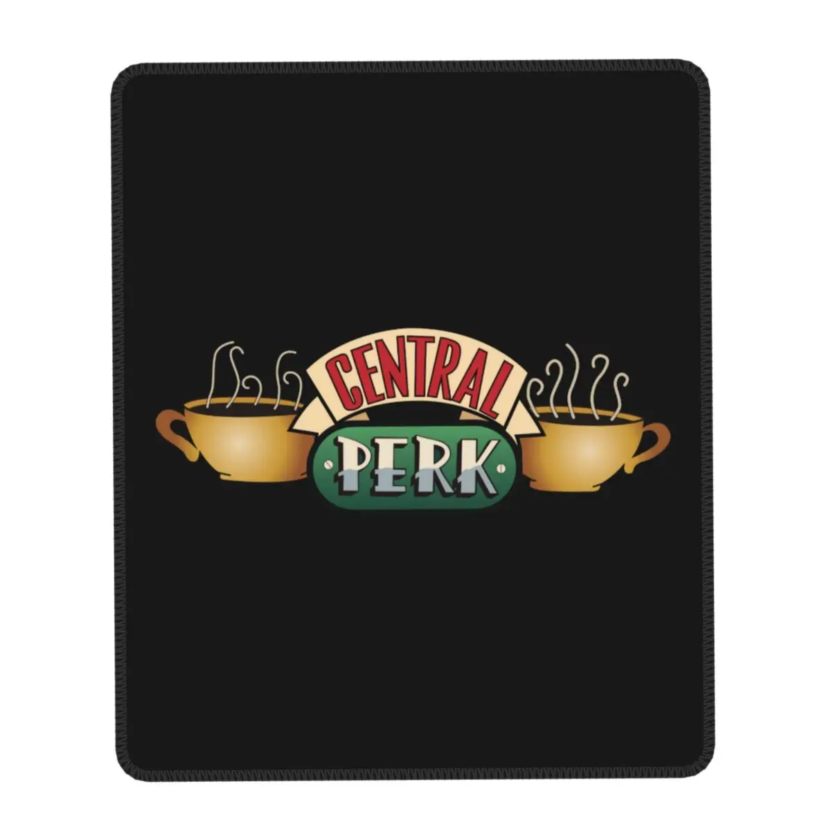 Central Perk Friends Mouse Pad Custom Anti-Slip Rubber Base Gamer Mousepad Accessories TV Show Office Computer PC Desk Mat