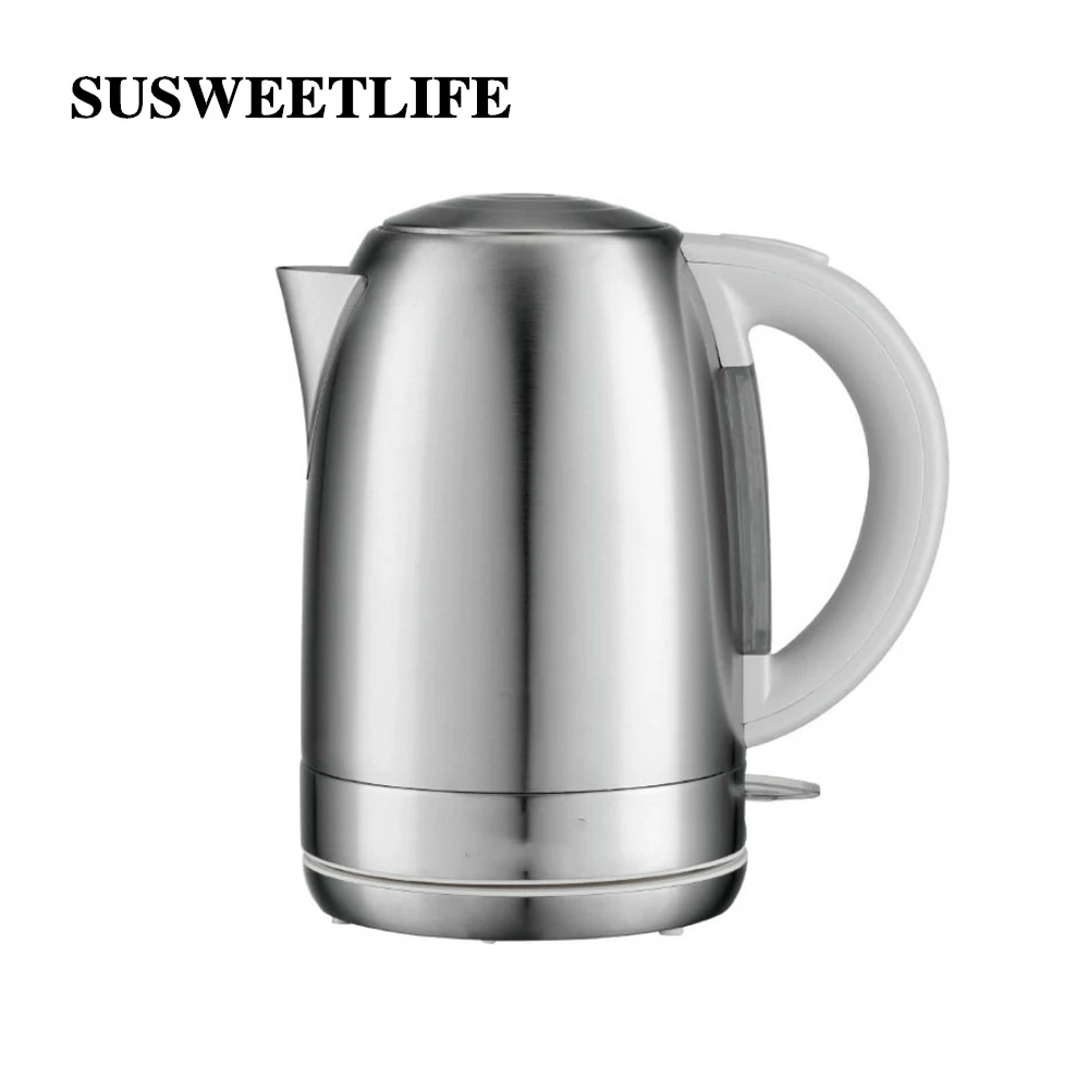 Household kettle stainless steel automatic power off kettle 1.7L electric kettle filter, indicator light, dry burning protection