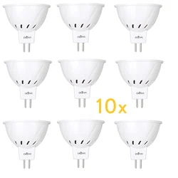 10x MR16 żarówki LED oświetlenie 220V 12V-24V 2835 SMD reflektory 4W 6W 8W 36 54 72LEDs ciepły zimny ciepły biały MR 16 LED lampa dla domu