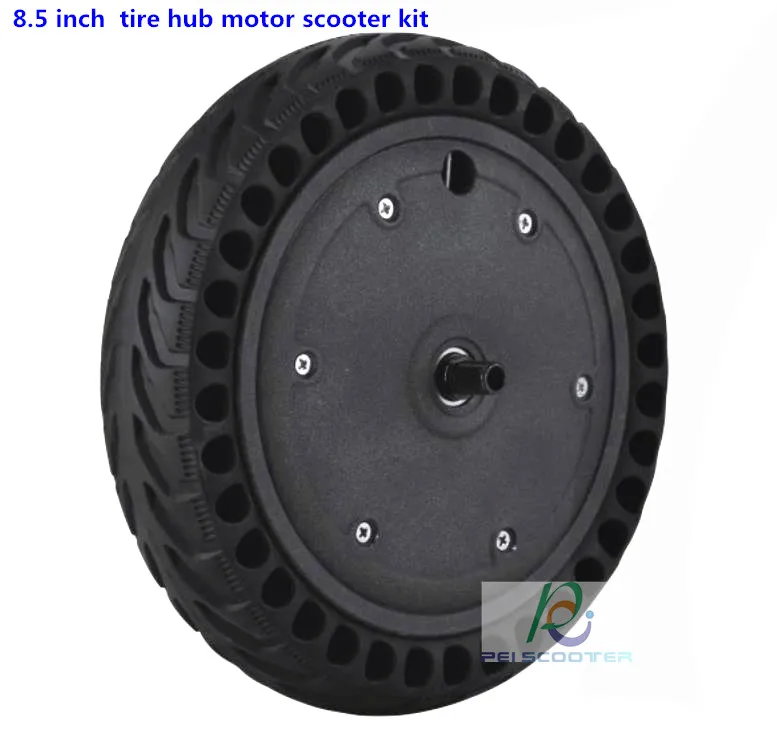 

8.5inch 8.5 inch tyre BLDC brushless gearless power scooter wheel hub motor with disc brake phub-85k