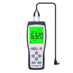 Digital Ultrasonic Thickness Gauge Sound Velocity Meter Steel Tube Metal plastic Glass ceramic Depth Width Measuring Instrument