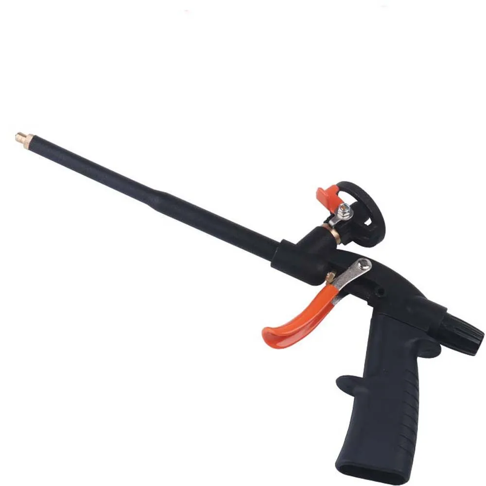 Pistolet Spécial en PolyVrac pour Mastic D.lique, Mousse PU, Extensible, Application de Pulvérisation, Longueur 32cm