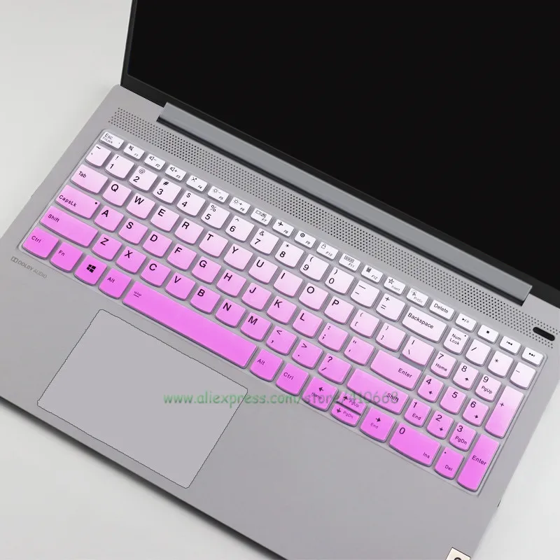 Silicone Laptop Keyboard Cover Protector Film Skin For Lenovo IdeaPad Slim 3 3i Gen 8 2023 15IRU8 15IAN8 15ABR8 15AMN8 Notebook