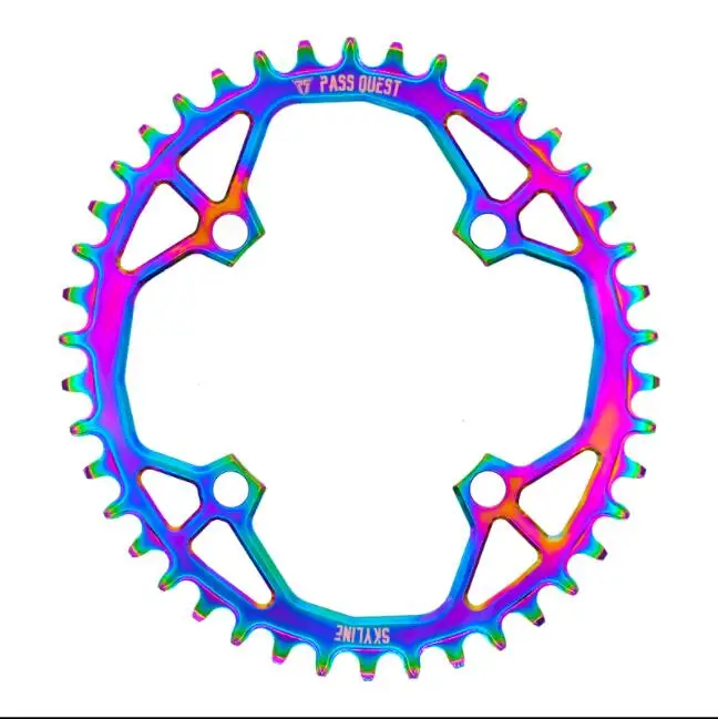 

Mountain Bike/Road Bike 104BCD Oval Positive And Negative Gear Piece Bicycle Chainwheel Accessories