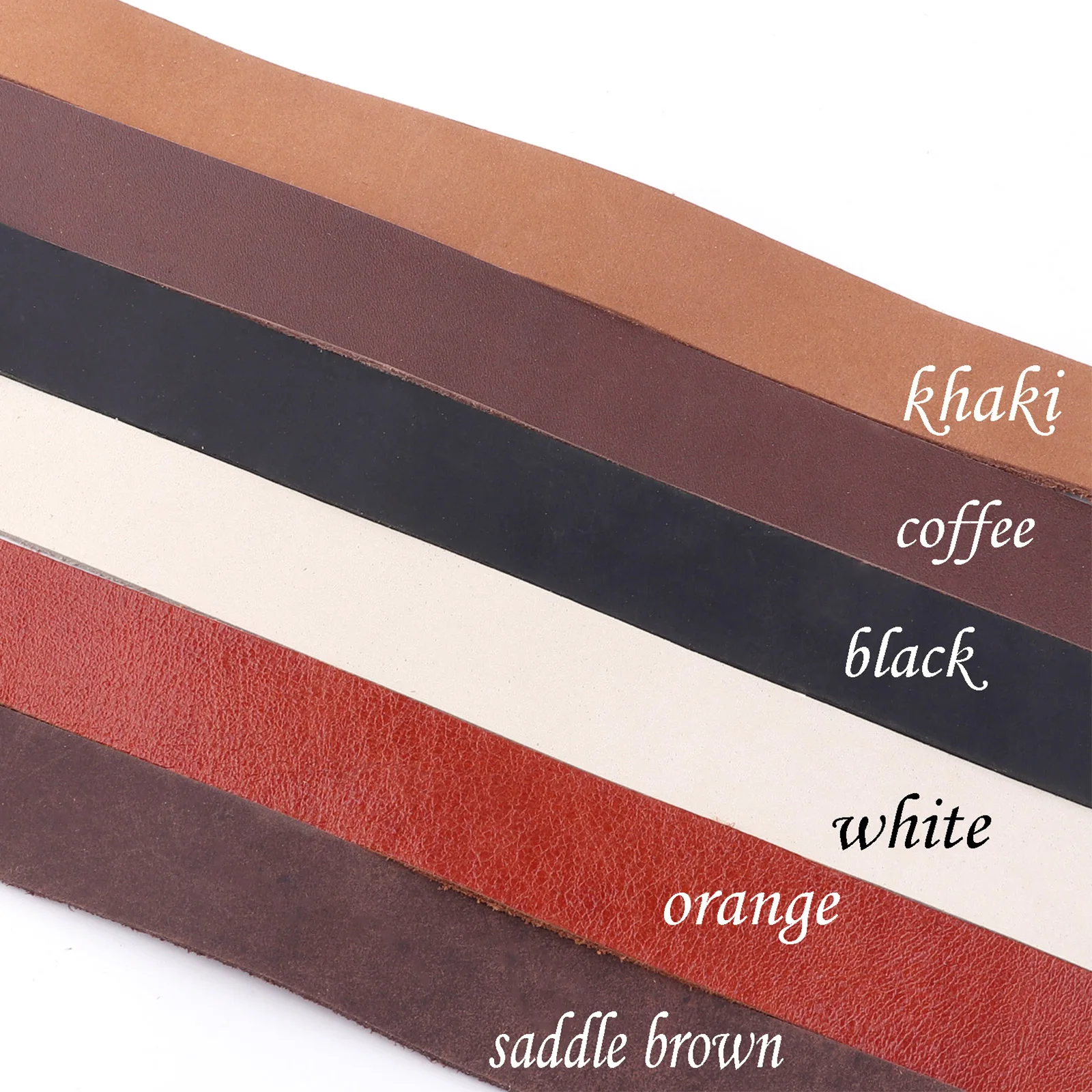 

Black Leather Purse Strap Leather Italian Natural Leather Flat Calf Leather Strips Cowhide Leather Flat Craft for Bag Straps DIY