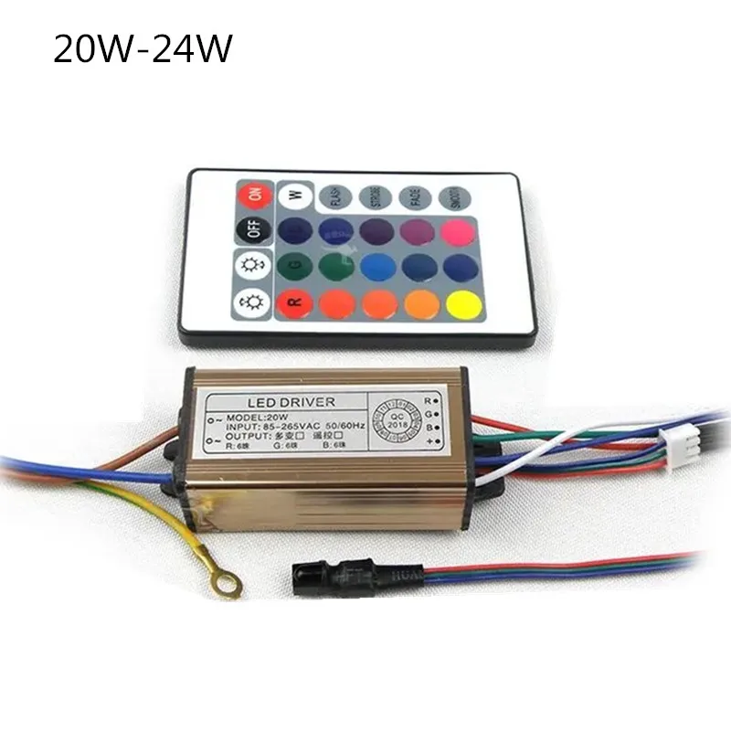 Led RGB Chip High Power COB Lamp 10W 20W 30W 50W 100W 35mli Chip Beads RGB Driver Blubs Epistar For DIY Spotlight Flood Light