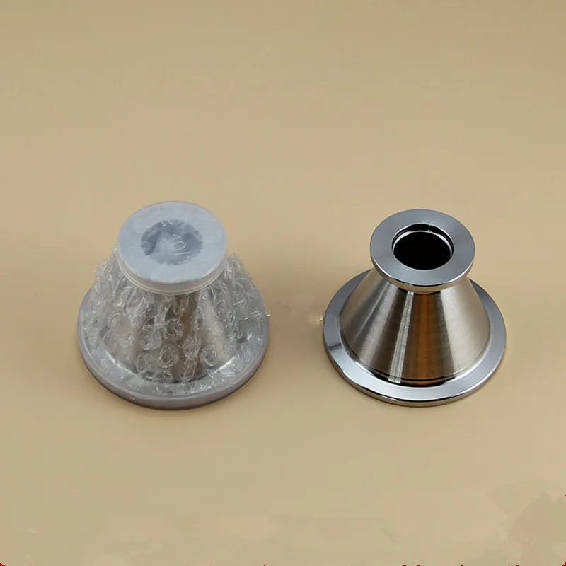 Vacuum large and small head bell mouth Variable diameter joint vacuum chuck 304 stainless steel KF vacuum pipe fittings