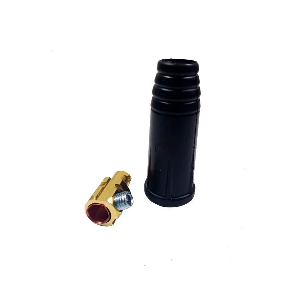 Europe Welding Machine Quick Fitting Female Male Cable Connector Socket Plug Adaptor DKJ 10-25 35-50 50-70 Cable Connector