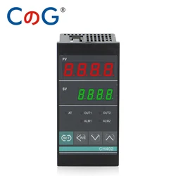 CG CH402 48*96mm Multy Input K E J PT100 0-10V 4-20mA Voltage PID Output SSR Relay AC 220V 24VDC 380VDC Temperature Controller