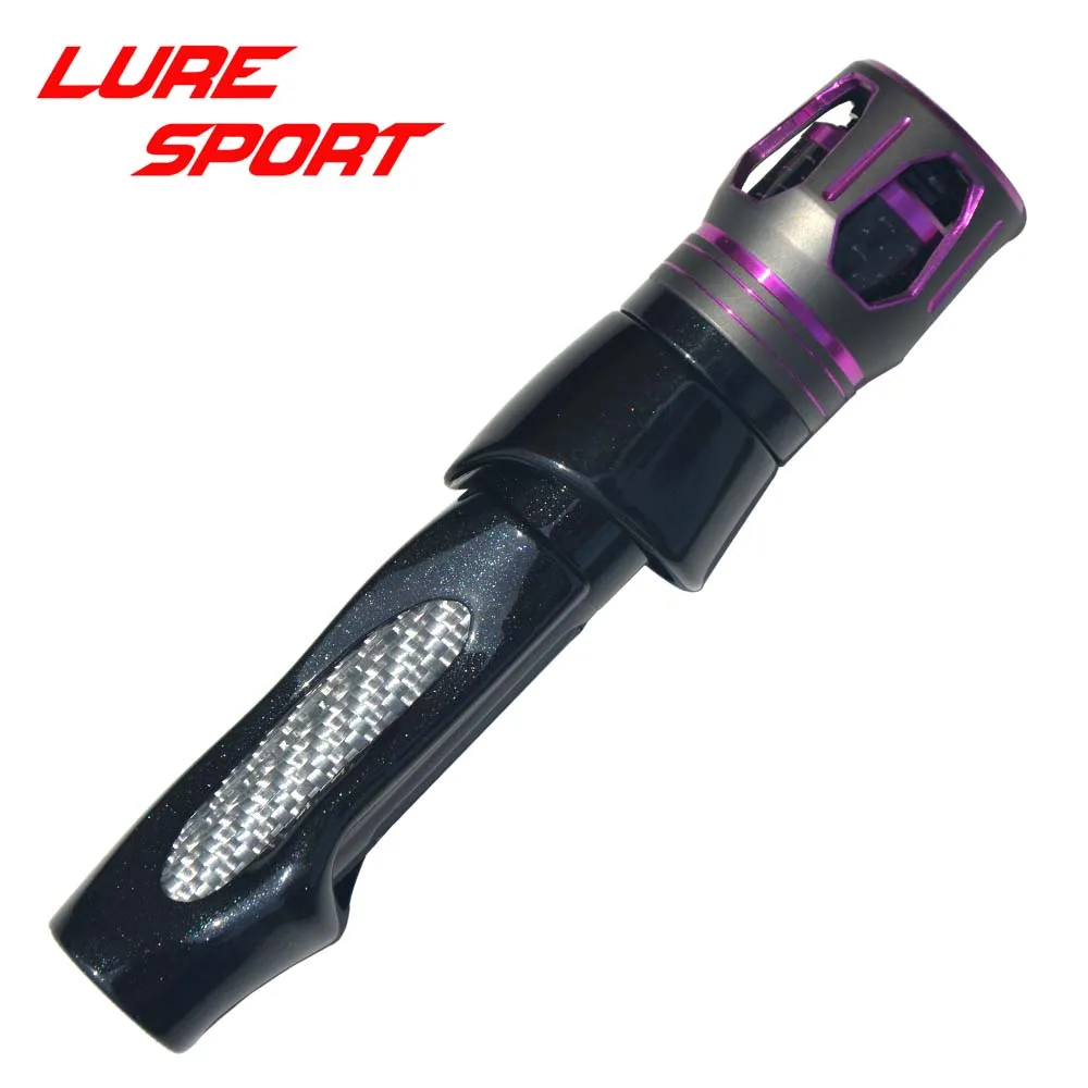 

LURESPORT 2 комплекта TV катушка сиденья ТК гайка черная краска окталокно алюминиевая крышка углеродная трубка стержень строительный компонент DIY аксессуар