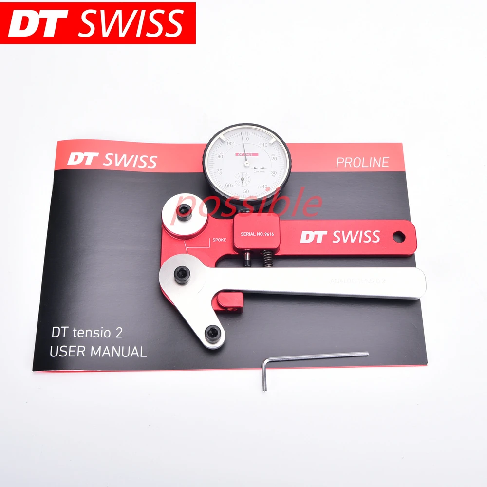 DT SWISS  Bicycle Tool Spoke Tension Meter For MTB Road Bike Wheel Spokes Checker Reliable Indicator Accurate and Stable