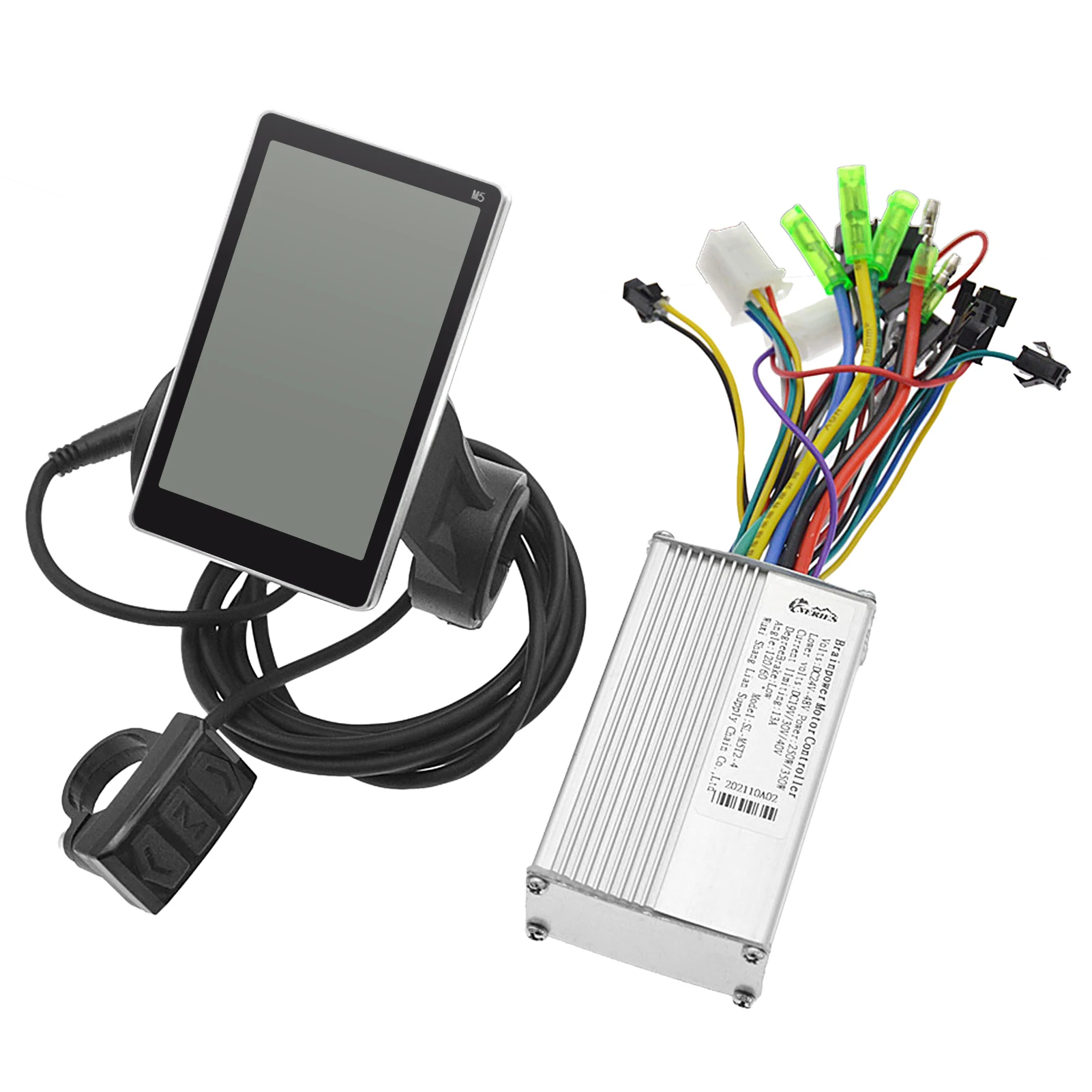 

Aluminum Alloy Electric Scooter Motor Controller Intelligent Brushless Motor Controller + LCD Instrument Display Replacement