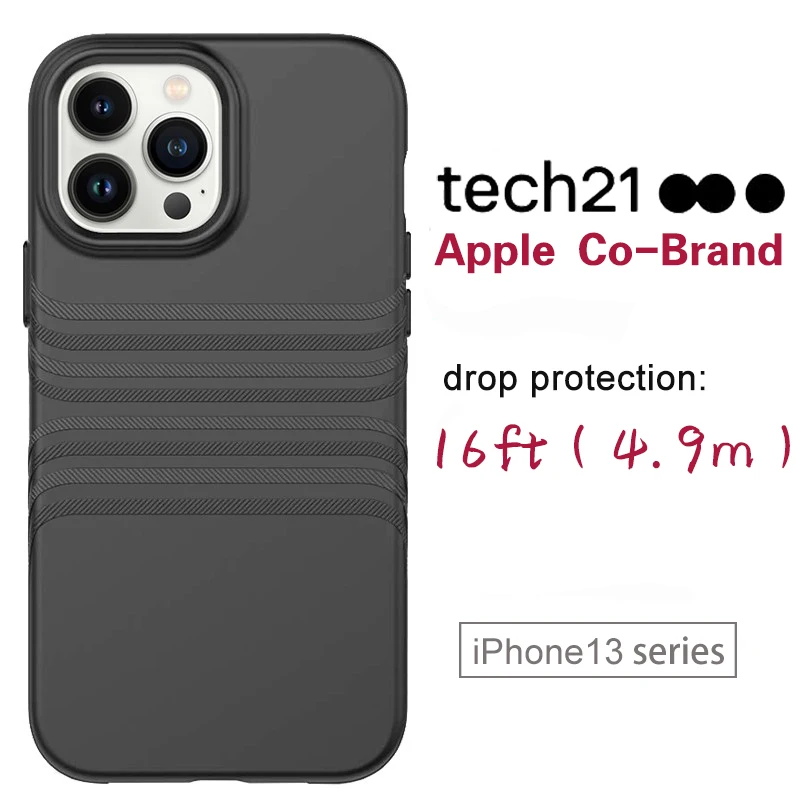 Tech21 Case for iPhone 13 Pro Max Air Armor Clear Hard Case Shockproof Luxury Transparent Protection iphone13pro case clear