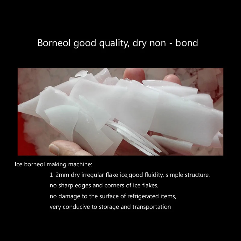 Máquina de hielo en escamas comercial, 300 kg, báscula de pescado, mesa de hielo para cafetería, mariscos, escamas de hielo fresco, máquina de hielo con chip