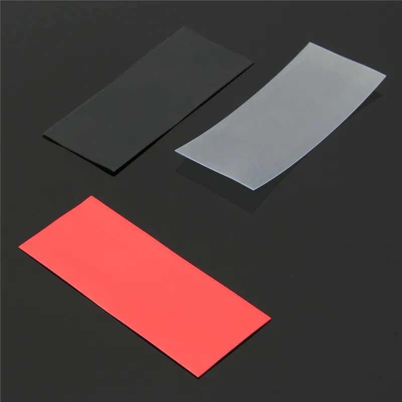 20PCS Li-ion 18650 Battery Wrap PVC Heat Shrink Tubing Precut 7 Color Choice Size 30*76mm Battery Film Tape Battery Cover