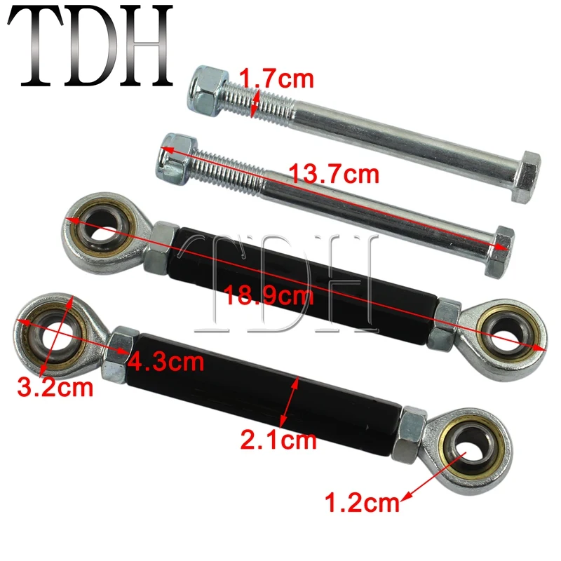 Aluminum Adjustable Rear Suspension Lowering Links Kit For Yamaha YZF-R6 2006 2007 2008 2009 2010 2011 2012 2013 2014 2015 2016