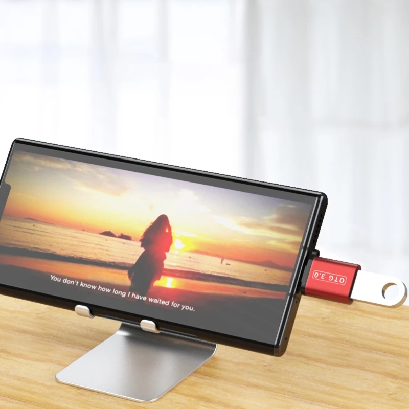 Adaptador USB a tipo C, convertidor Otg USBC macho a USB 3,0 hembra para Macbook -Xiaomi