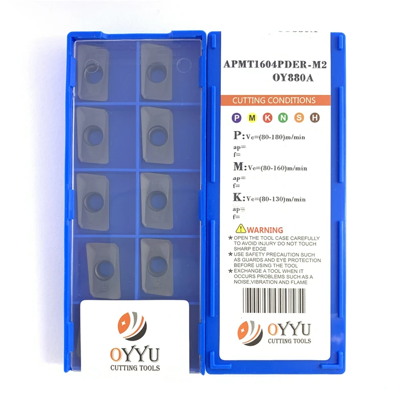 Más allá de APMT 1135 APMT1135PDER APMT1605PDER APMT1604PDER XM H2 M2 QM GW de fresado APMT1135 APMT1604 APMT1605 insertos de carburo
