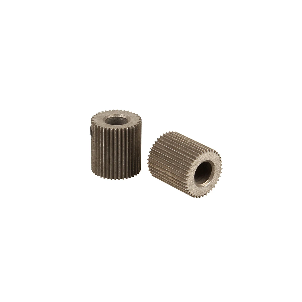 XCR3D 3D Printer Parts Mold Steel 40 teeth Linear Extruder Gear Bore 5mm MK7 MK8 Filament Feeder Driver Pulley Gear Black 1PCS
