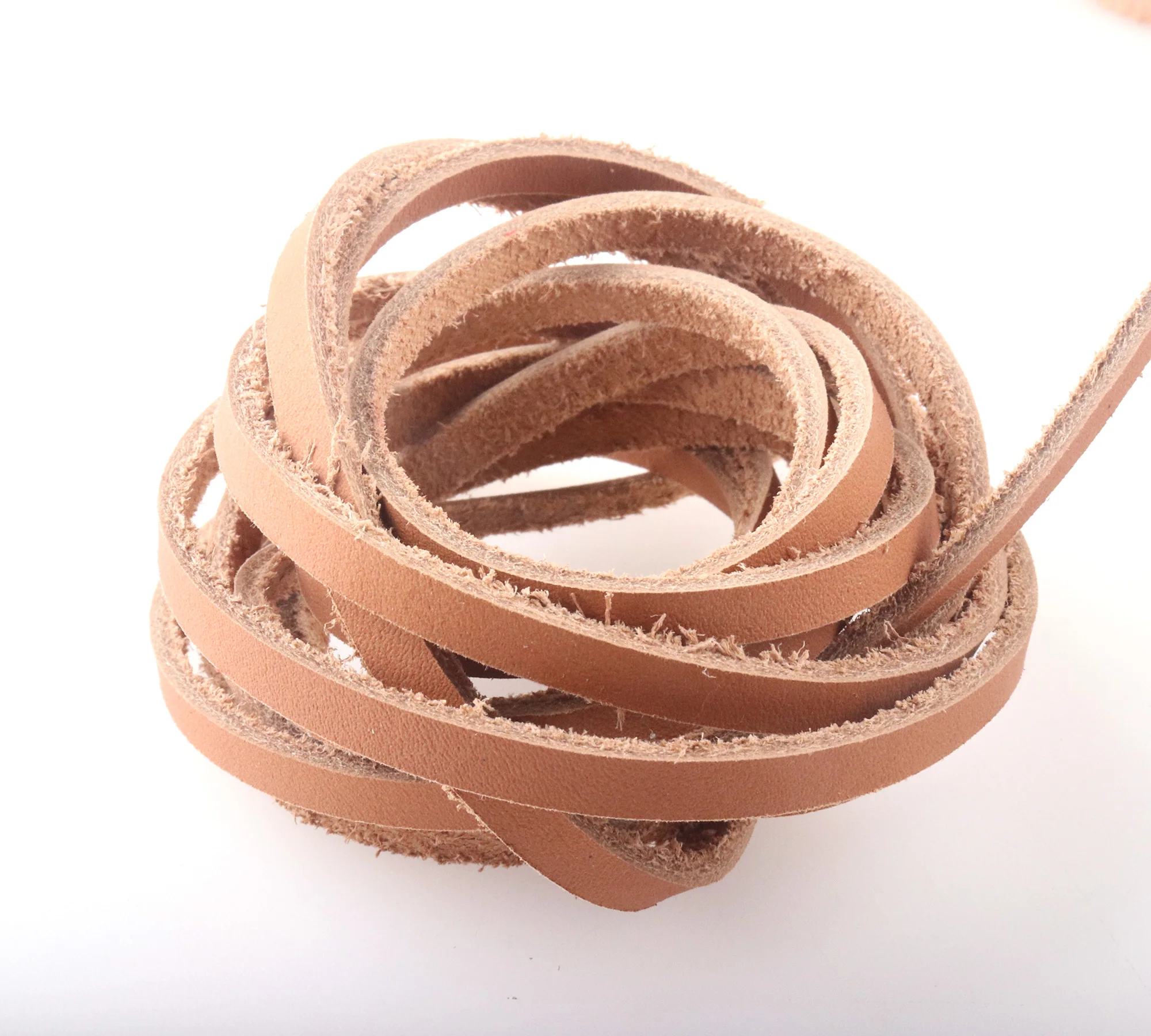 Belt Leather Strips Purse Strap Leather Cream Leather Backpack Handles Leather Straps Jewelry Making Leather String Bracelet Cow