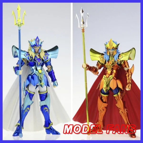 

MODEL FANS IN-STOCK JModel Saint Seiya cloth myth EX Poseidon PVC Action Figure Metal Armor Model Toys