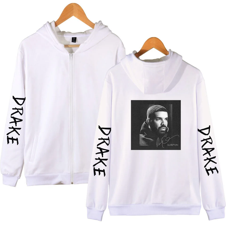 

Hip Hop Rapper Drake Oversized Zip Up Hoodie Women Men Zipper Hooded Sweatshirts Streetwear Hip Hop Pullover Casual Sportswear