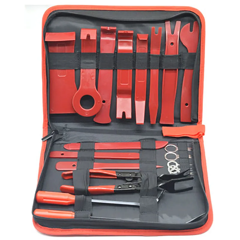 Car Panel Door Audio Trim Removal Tool Kit Auto Upholstery Repair Kit Interior Door Clip Panel Trim Dashboard Removal Tool