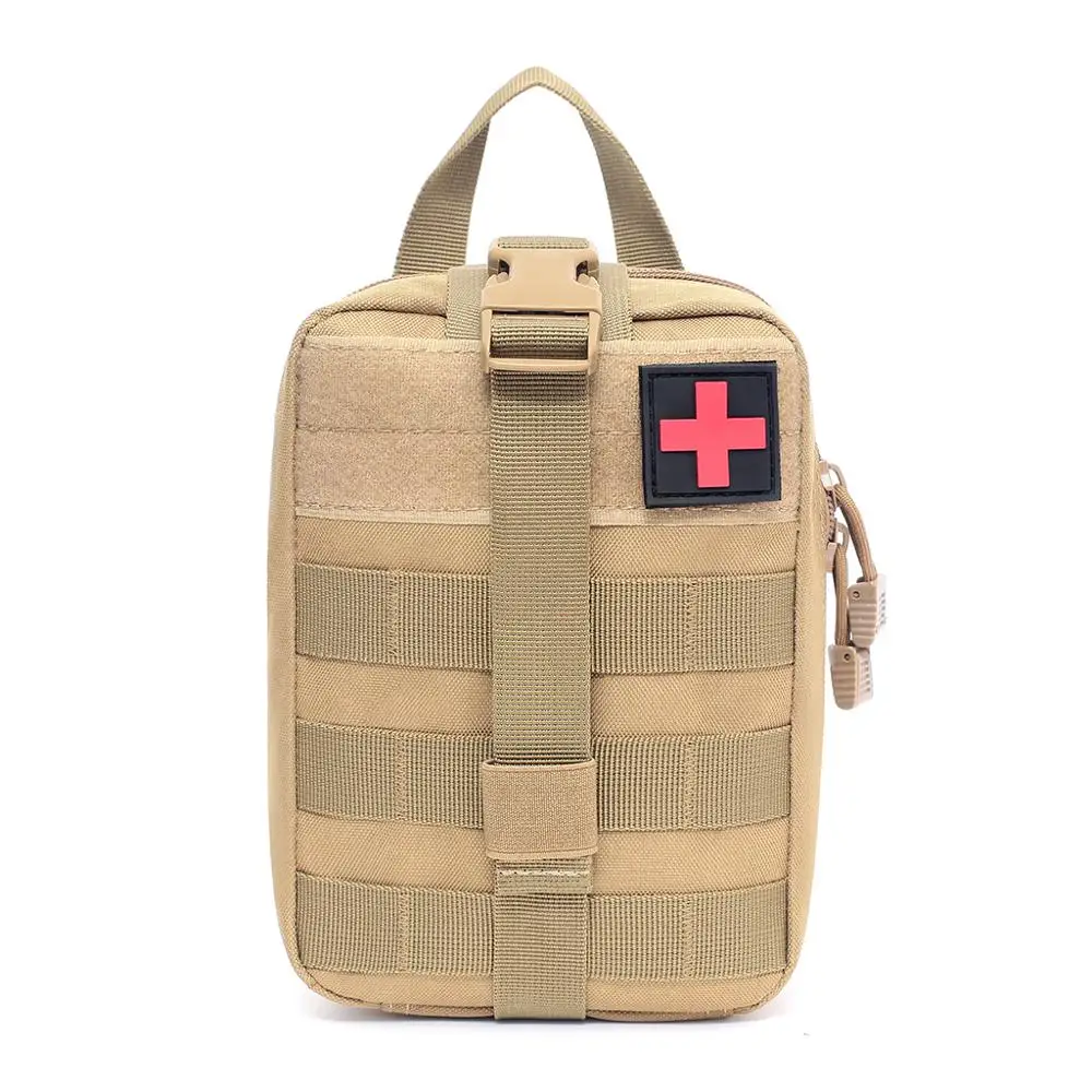 

Molle Tactical First Aid Medical Bag Outdoor Hunting Camping Travel Survival Emergency Waist Pack EDC Tool Pouch