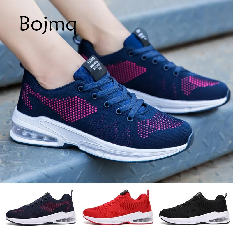 

Bojmq Tenis Mujer 2020 New Arrived Women Tennis Shoes Ladies Soft Comfortable Air Cushion Sneakers Female Fitness Sport Shoes